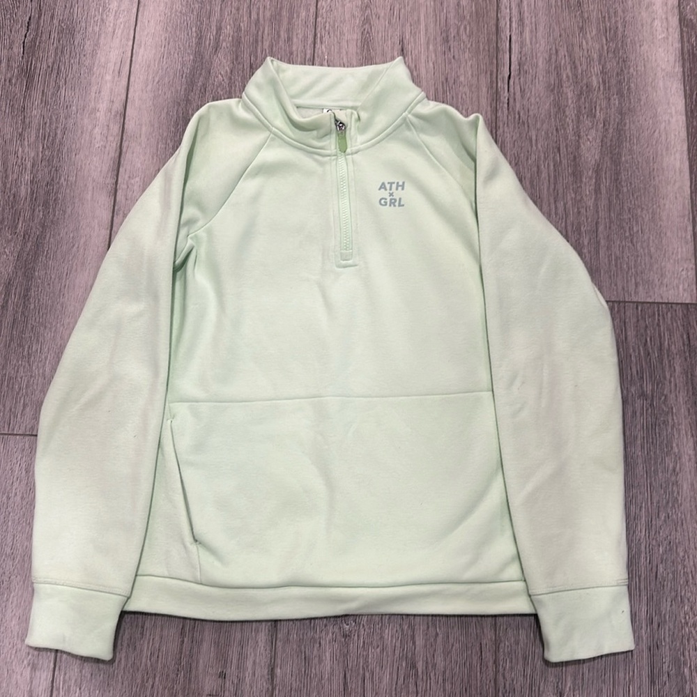 Athleta Girl Half Zip Long Sleeve